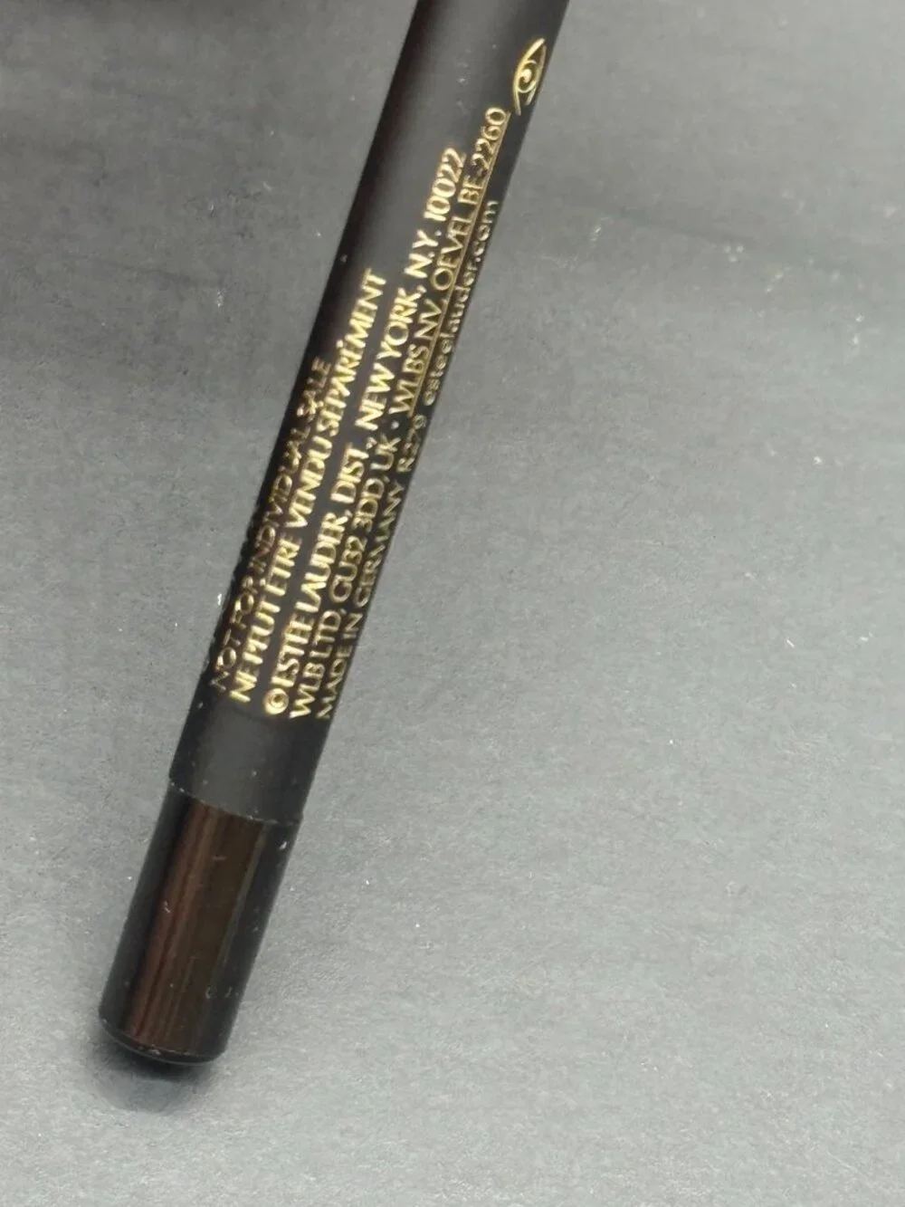 Estee Lauder Double Wear 24H Waterproof Gel Eye Pencil #01 Onyx .028 oz -Black